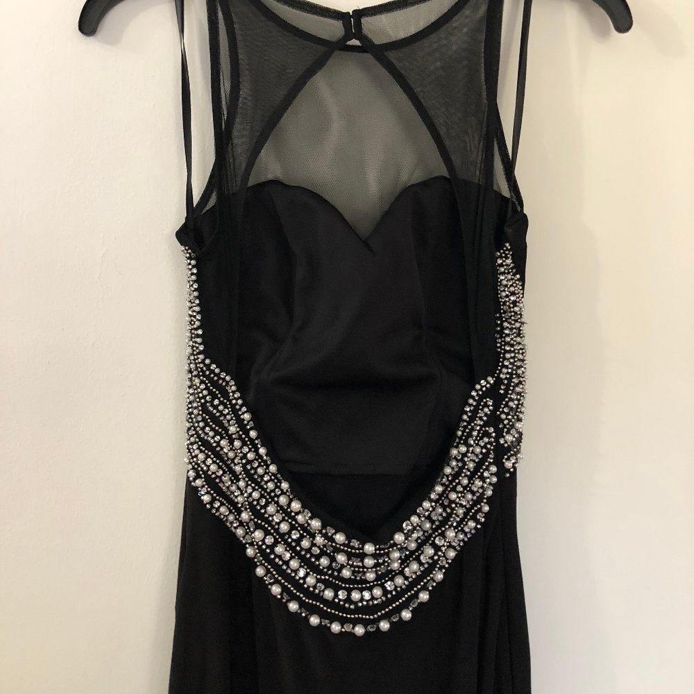 Black Evening Gown - Picture 2 of 8